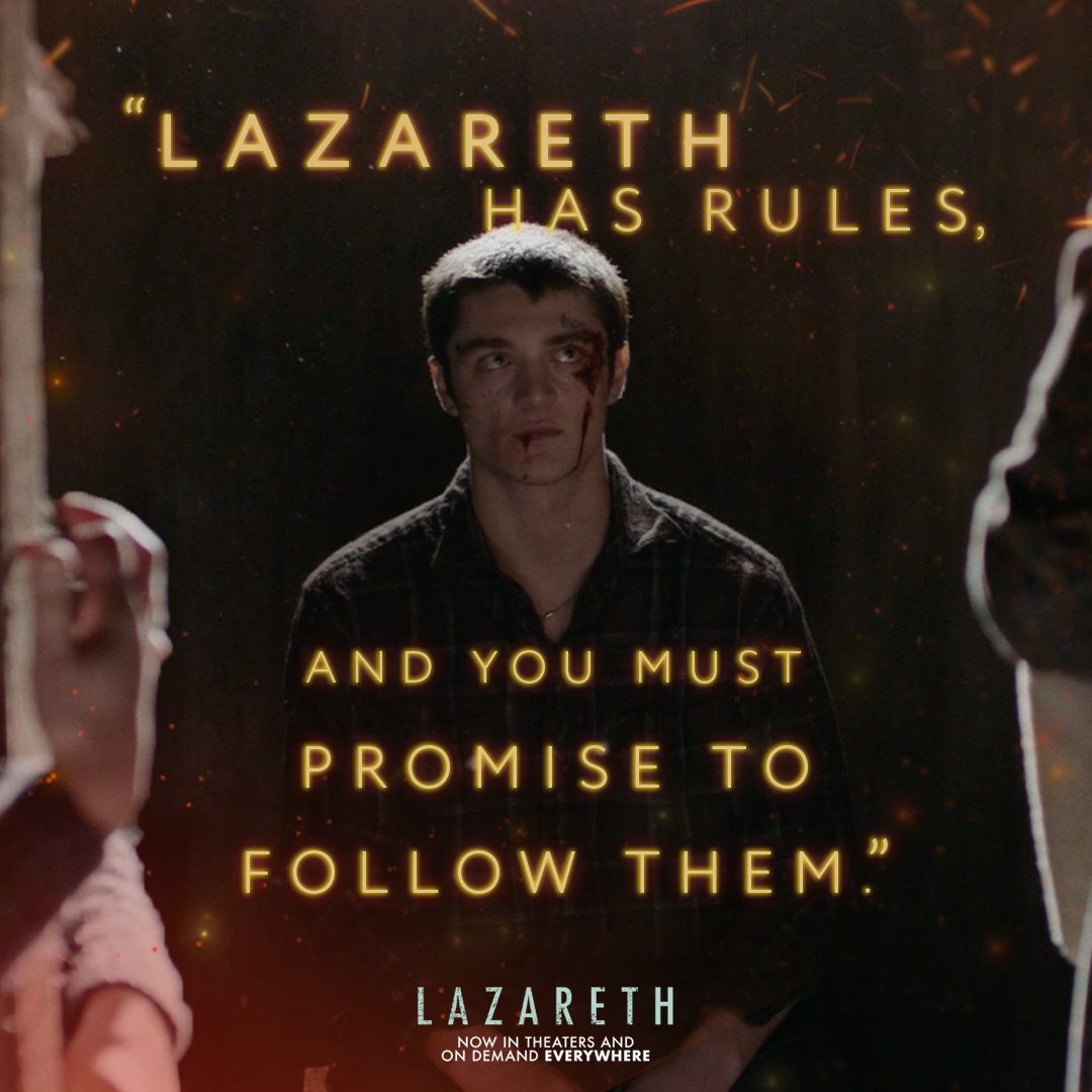 lazarethmovie's tweet photo. This promise can’t be broken. #LazarethMovie is now playing in theaters and on demand everywhere. Watch now: https://t.co/yLlx97JssU https://t.co/AV27TZLuQC