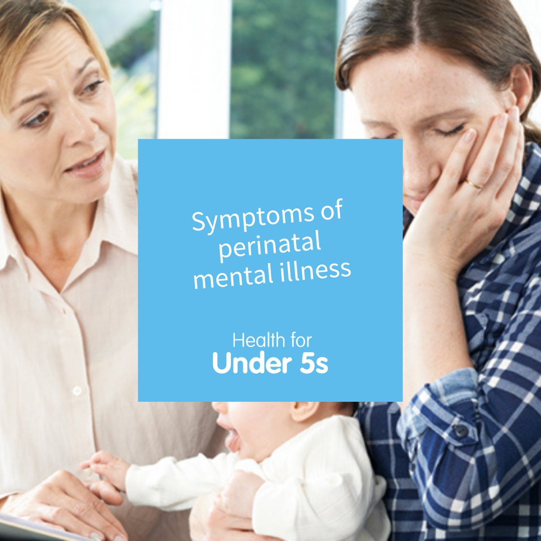 🙍 #PerinatalMentalIllness can affect anybody. 👩‍⚕️ If you or someone you know is experiencing any of the symptoms of perinatal mental illness, it's important to get help from a GP or health visitor. ➡️ Read more: bit.ly/perinatalmenta… #MentalHealthAwarenessWeek