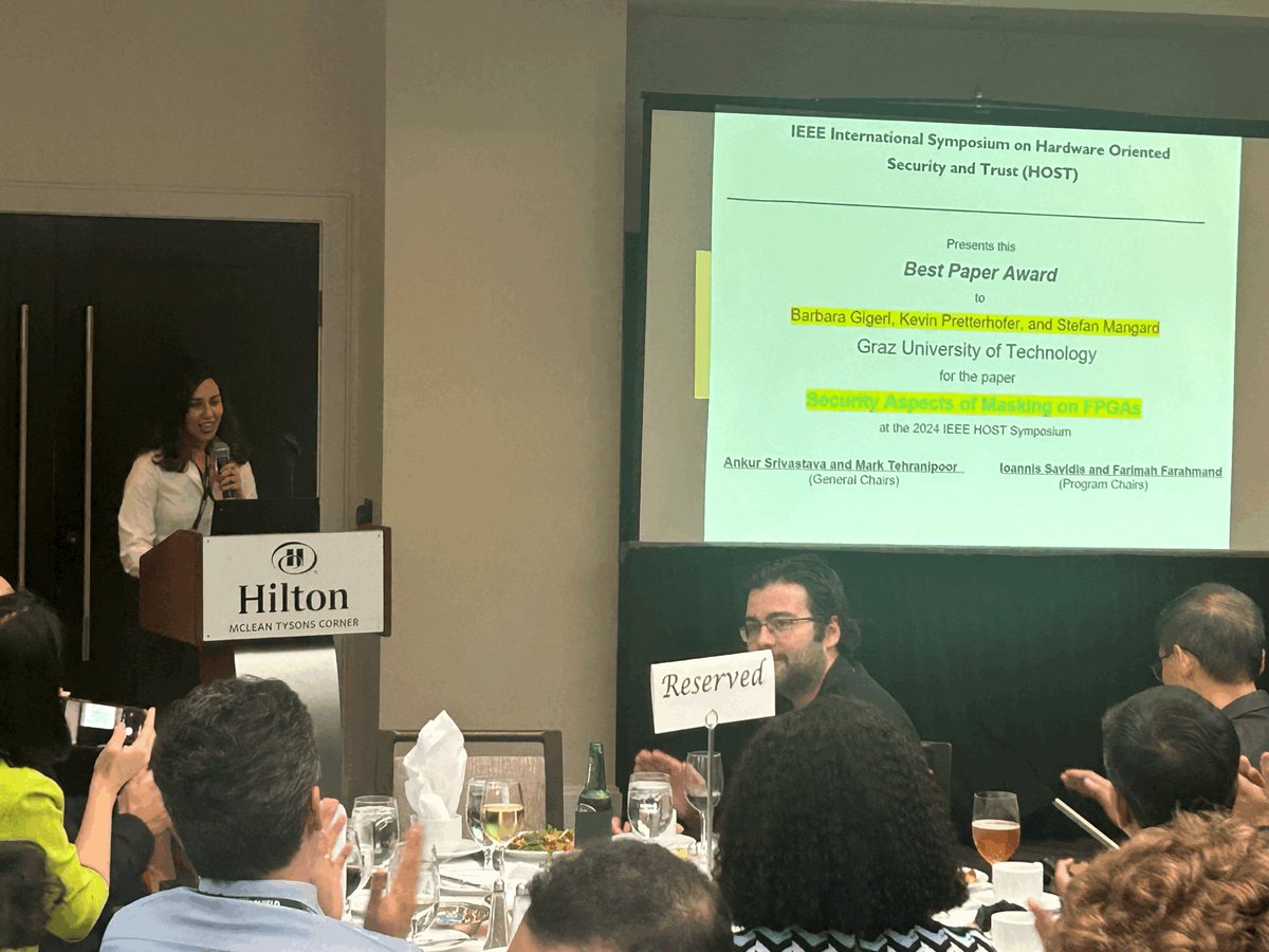 FICS Associate Director, Dr Farimah Farahmandi recently served as the Program Chair for IEEE HOST 2024. This FICS research-sponsored symposium facilitates the growth of hardware-based security research and development.
#IEEE
#HOST2024