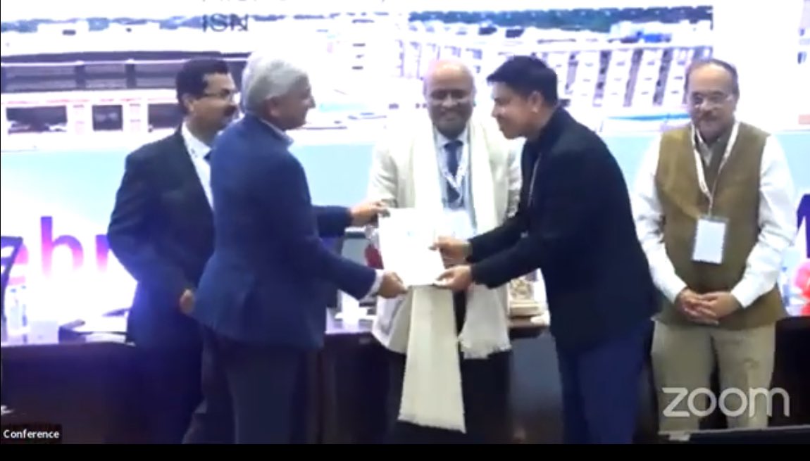 nephrosgpgi's tweet photo. Department’s first international society of nephrology fellow Dr Nyi min han completes his one year fellowship at SGPGI under mentorship of Prof Dr Narayan Prasad sir. @nyiminhan @Narayansgpgims @meyyappannephro he was awarded with a certificate of appreciation https://t.co/yeD8e6UriF