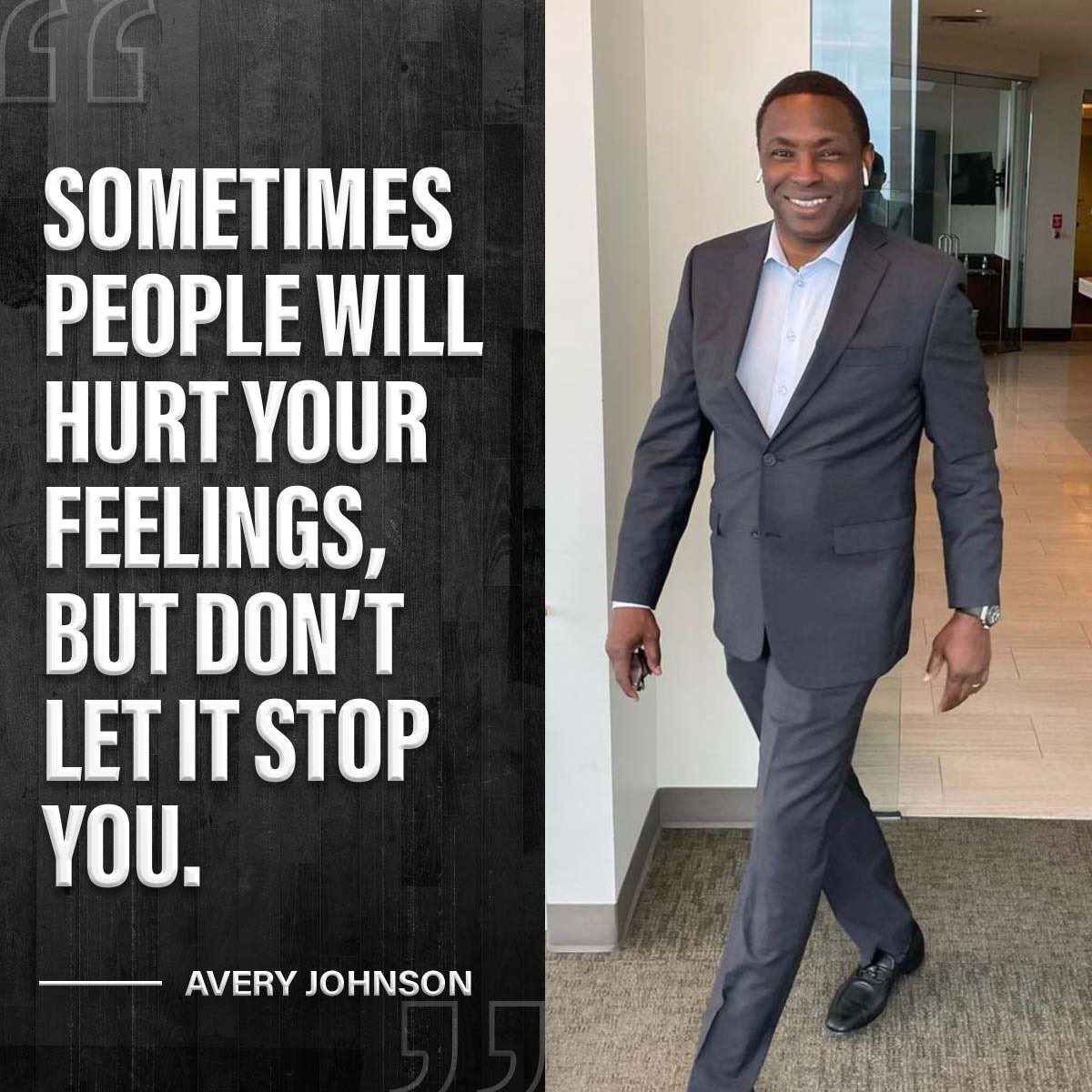Encountering hurtful actions or words is normal. Instead of letting them hinder you, stay focused on your goals. Don't let setbacks or negativity deter you from pursuing your aspirations. #CoachAvery #StayFocused #KeepPushingForward