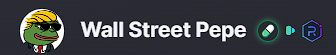 Slickest Frog ya ever met.
$WSP
CA ---> 32ghfLdC8hQe5EMg4bgagwp7SUYq1paKJuG3Yj2HAYwe  ---> Send IT!
t.me/wallstreetpepe…
<a href="/wspepe_sol/">Wall Street Pepe</a> 
#WallStreetBets 
#pepecoin