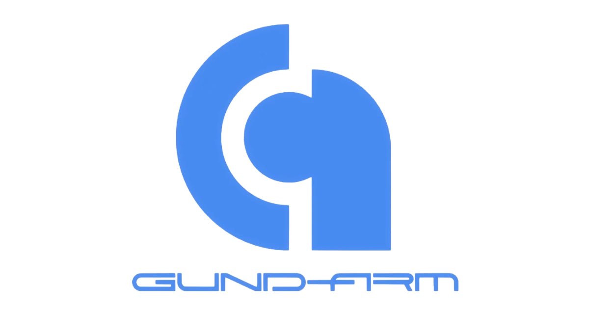 A good logo is simple.  #G_witch’s GUND-ARM logo is smart because it implies both the “G” & “a” in a stylized way that is distinctive, which is good for brand recognition.

🦿It also cleverly references the ball joint on an artificial limb, which is a lot of their business.🦾
