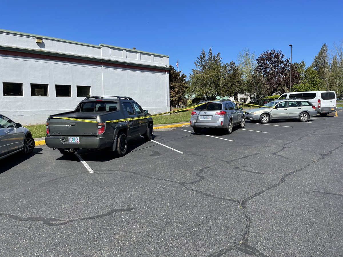 derwood73's tweet photo. Coming to work brought a bit of a surprise. Our seniors enacted their annual prank by parking their cars covering all of the staff spots. They even added caution tape for good measure. It was very refreshing to see a non-destructive senior prank. @CorbettSchools #OneCorbett https://t.co/lfgdhpcGhh