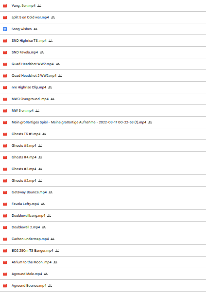 Drive from me... needed 4 Weeks after 2 Year break... :)
Quit Sniping... think its better for me to be a Trickshotter!