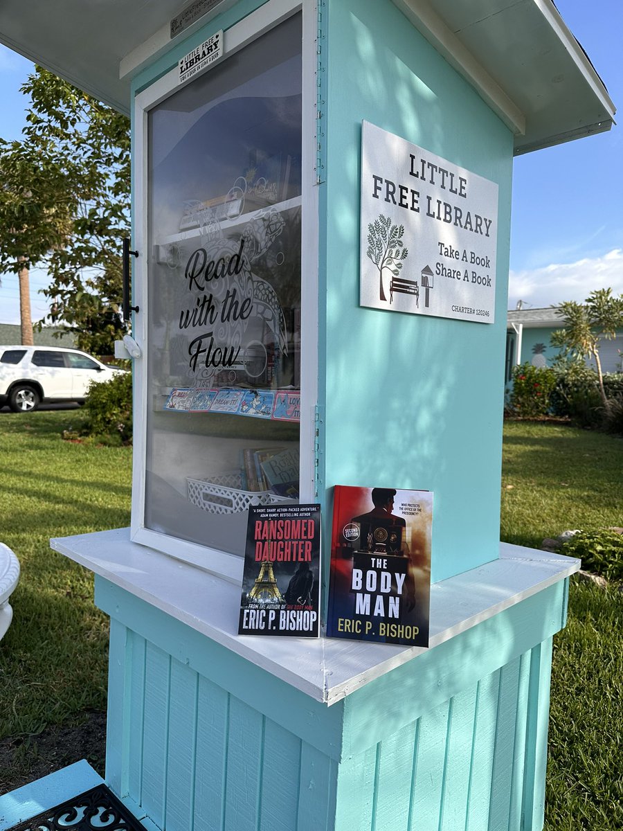 🚨TAKE A BOOK/LEAVE ONE🚨

Added to the free books in Melbourne Beach, FL

#BreachOfTrust eBook, Paperback & Hardcover are out on June 18th

Pre-order the eBook NOW!
⤵️
Breach Of Trust (The Body Man Series Book 2) a.co/d/830VTmT

Or
The Body Man⤵️
a.co/d/3qvOPYk