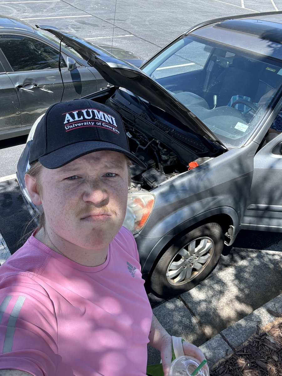 grad pic follow ups, including sitting in a starbucks parking lot 2 hours later because the car overheated and ejected coolant everywhere