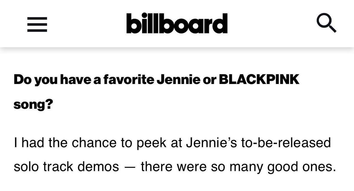 Zico said in a Billboard interview that he listened to Jennie's upcoming solo songs and answered that there were so many good ones. 🫨🫠🫠🫠🫠🫠omg...