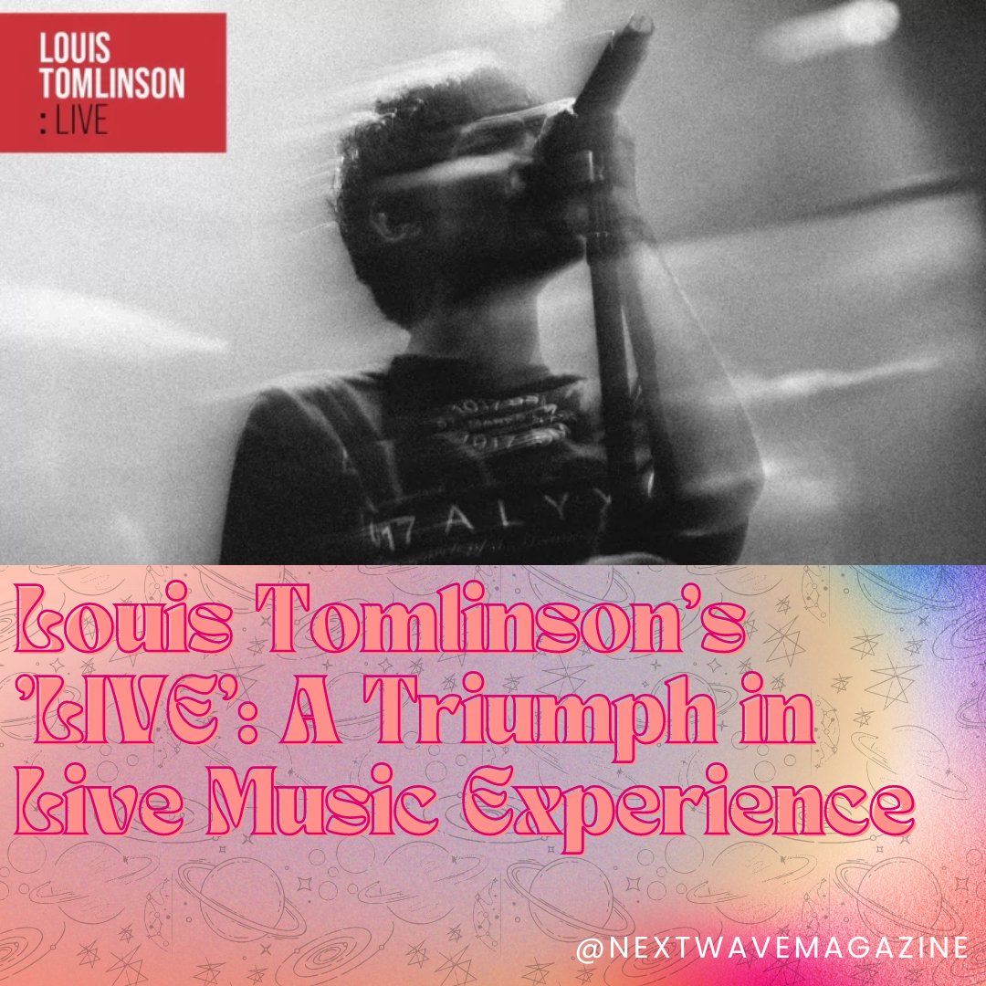 nextwavemag's tweet photo. "Spanning 15 tracks recorded in 15 different cities across two world tours, 'LIVE' offers listeners a kaleidoscope of musical experiences, each imbued with its own unique energy and emotion." @louis_tomlinson

Read our full review here: https://t.co/FGVXNPLfmY https://t.co/Vle2LYi0zM