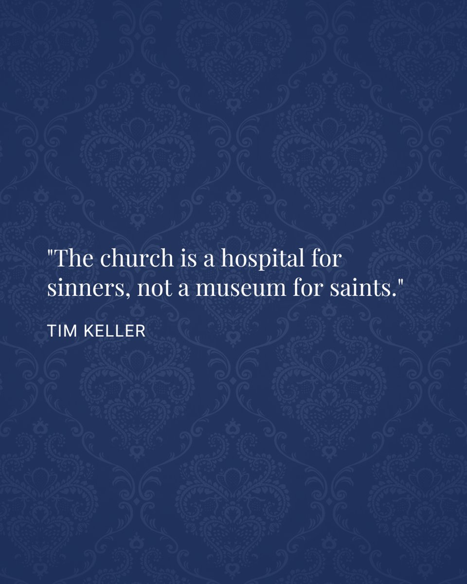 God provided the church community as a safe place to grow authentically in Christ. Confess your sins to one another and hold each other accountable in your walk with the Lord. 

#TimKeller #PAChurch #ExtonChurch #InspirationQuotes