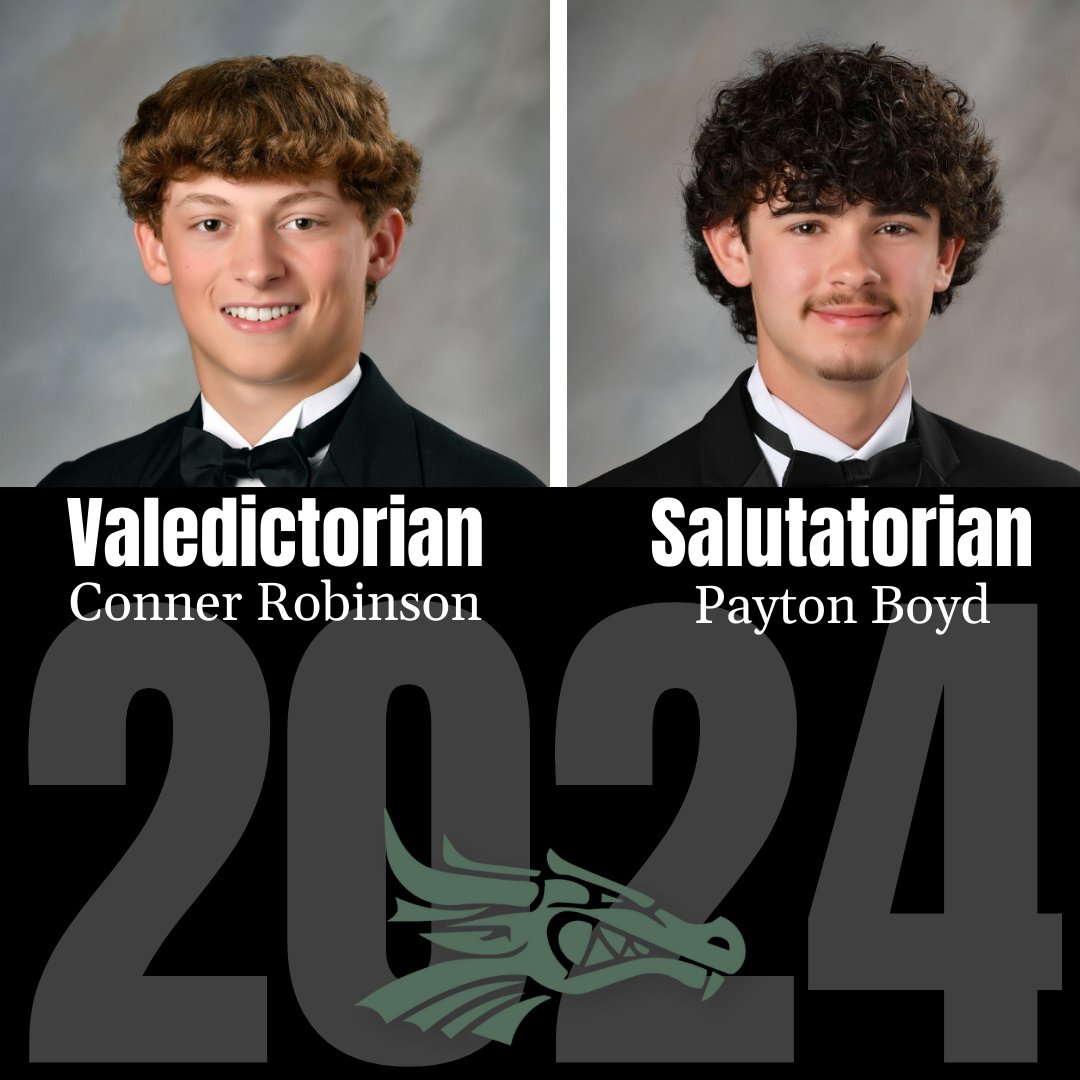 🌟 Congratulations to Pisgah High School's Valedictorian and Salutatorian of the Class of 2024! 🎓 We applaud your dedication and wish you continued success in all your future endeavors! 🎉 #Valedictorian #Salutatorian #Classof2024 #EverythingMatters