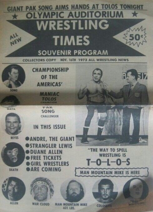 HarryHaris48861's tweet photo. Legendary pro wrestler The Golden Greek John Tolos. Had a successful tag team with his brother Chris, then had a great career as a singles wrestler, most notably drawing huge crowds in his feud with Freddie Blassie. #JohnTolos #GoldenGreek #prowrestling https://t.co/3qVFSMXDr1