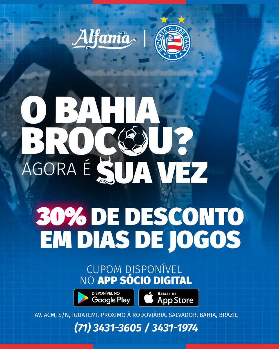 ❤️‍🔥 Chegou mais um descontaço pra quem é Sócio Esquadrão #AssociouBrocou #TimeDoAmor