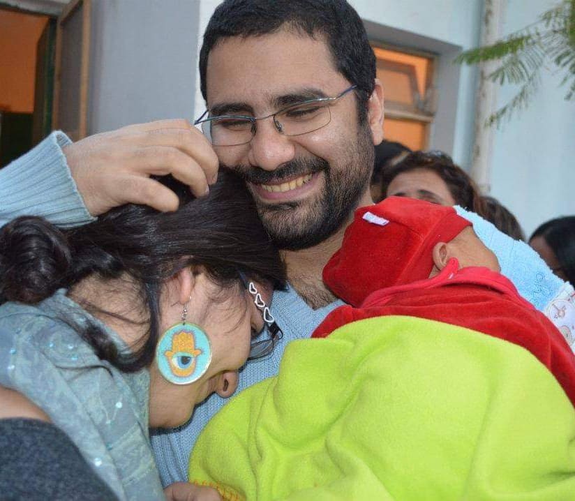 I want to send a message to @alaa right now!

A sister needing to reach out to her brother to vent off and get his calm reassurance that everything will be fine, should not be too much of an ask! 
I am tired  .. #FreeAlaa