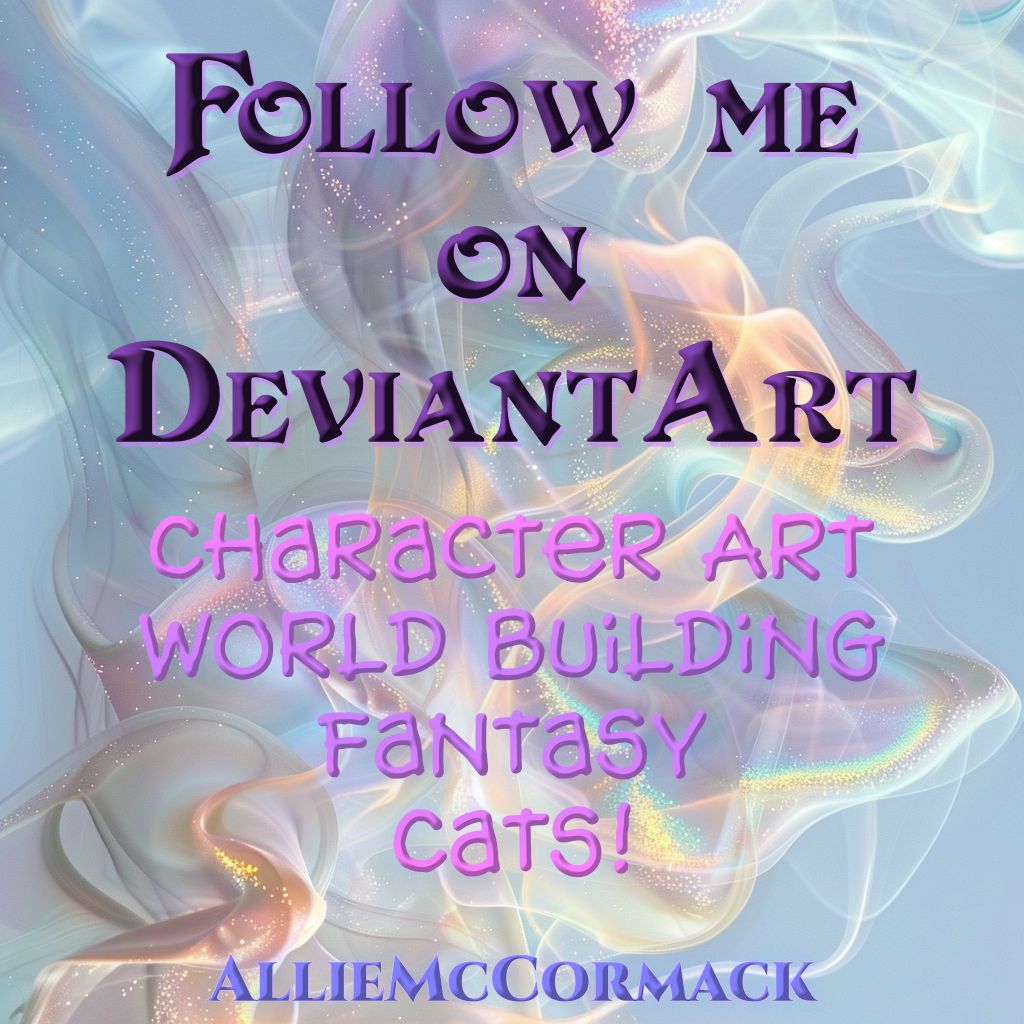 I've discovered #AIart! I've been using it to create 🎨 character sketches and settings from the enchanting worlds of my #paranormalromace stories in #WishesAndDreams and #WhenDarknessFalls. I share it on #DeviantArt, so go take a look now! deviantart.com/alliemccormack #FantasyArt