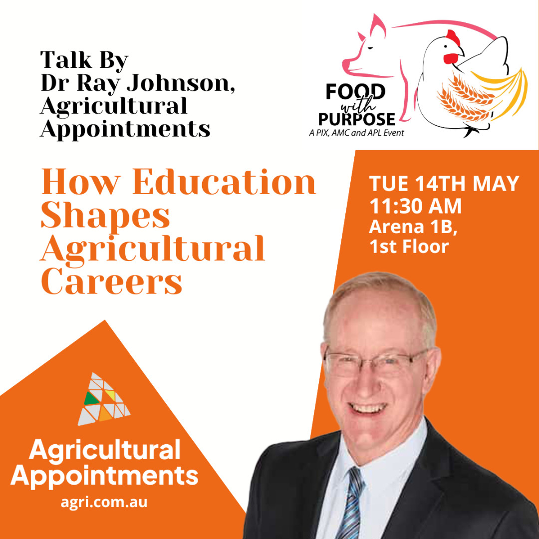 Learn how education shapes careers and its impact on talent in Australian agriculture. Come to Arena 1B, 1st Floor today, Tuesday 14 May @ 11:30am. Food with Purpose 2024 conference, GC. ow.ly/Zt4e50Ry6Y9
#agjobs #seek #agchatoz #agriculture #agribusiness #PIX