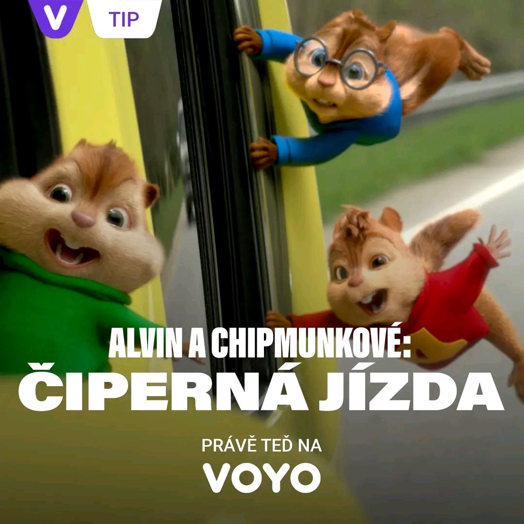 I když se Chipmunkové snaží udělat správnou věc, nakonec se všechno neuvěřitelně zvrtne... 🐹 Animák pro celou rodinu, Alvin a Chipmunkové: Čiperná jízda, si pusťte už teď na Voyo! 💜