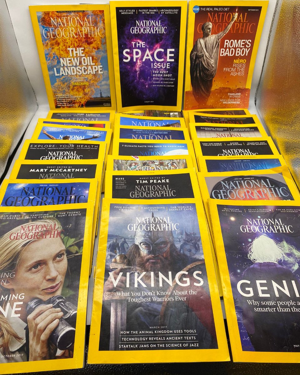 National Geographic Bundle just added for only €24.99 including FREE DELIVERY here: bookworld.ie/collections/bu…