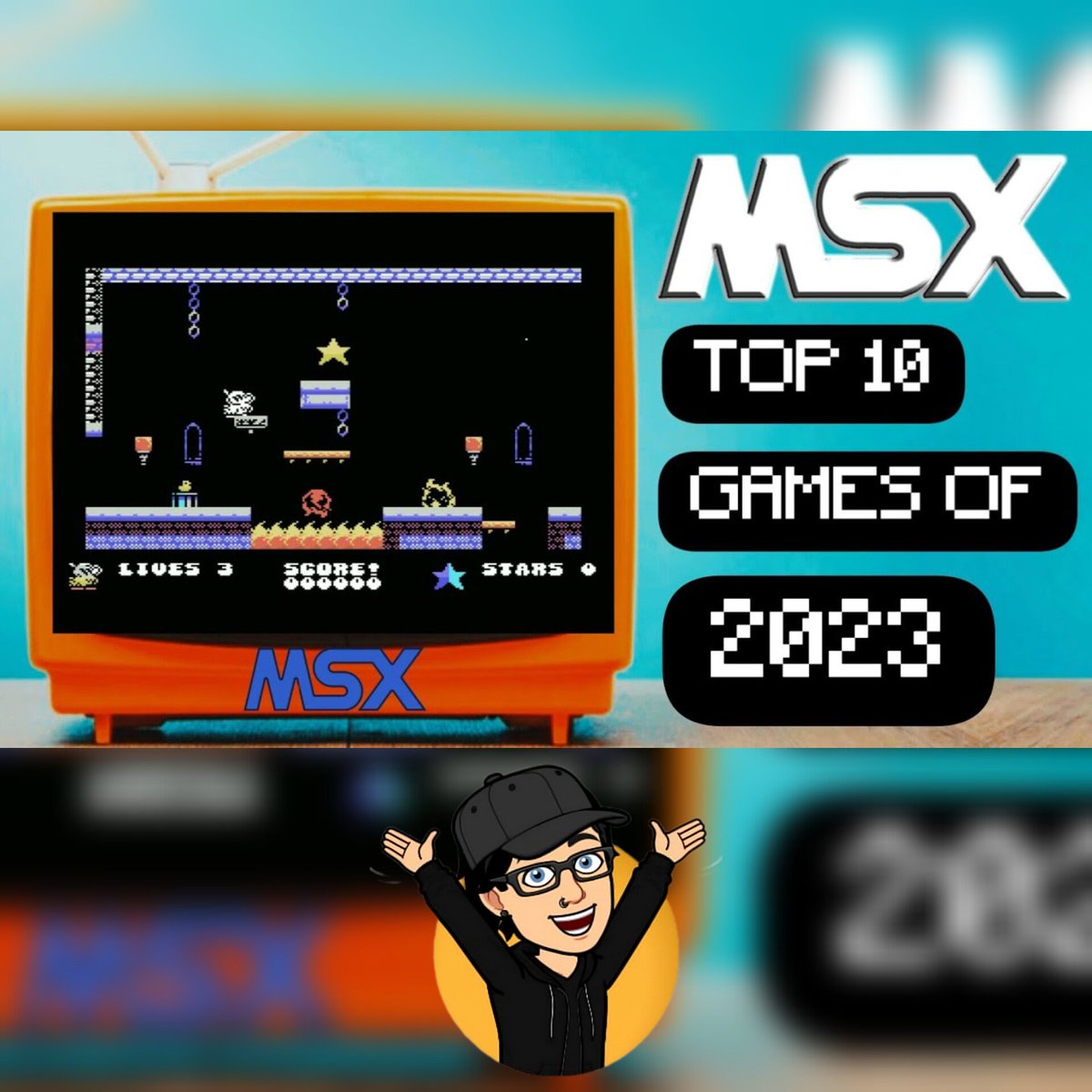 Hey all, I compiled a list of the best MSX games released in 2023. Some absolute bangers here: youtu.be/TuTNyOfbgKY #msx #msx2 #msxcomputer #msxgames #justjamie