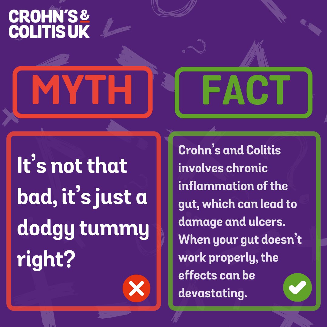This World IBD Day, help us uncover the true reality faced by people living with these conditions - crohnsandcolitis.org.uk/get-involved/w…