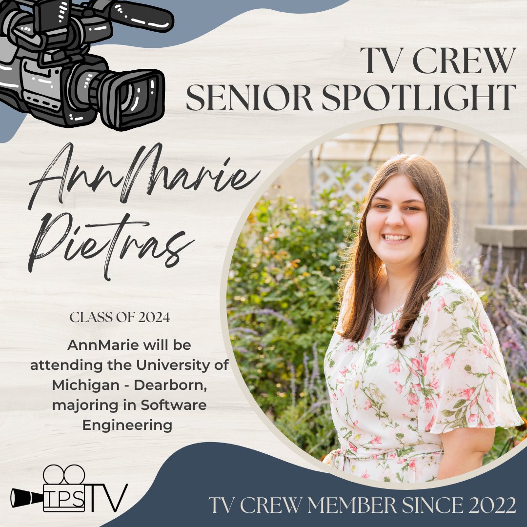 tpstelevision's tweet photo. Congratulations AnnMarie https://t.co/zDiDPG0fPp