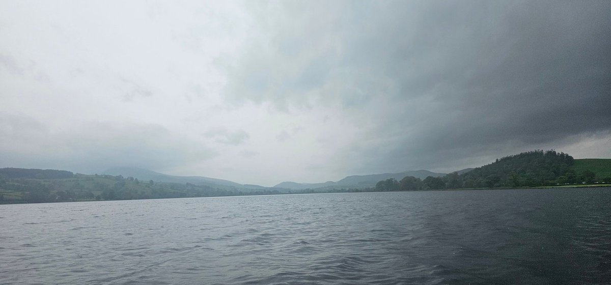 Even with a bit of rain was really nice to get out on the canoe in Bala today.  #Bala #LlynTegid #RoamingWales