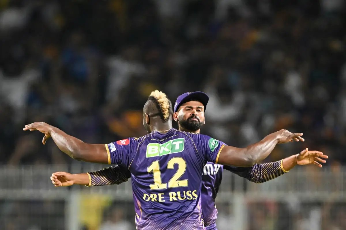 KKR played in Qualifier 1 in 2012 - Won the IPL. KKR played in Qualifier 1 in 2014 - Won the IPL. KKR IS GOING TO PLAY QUALIFIER 1 AFTER 10 LONG YEARS 🤯🏆