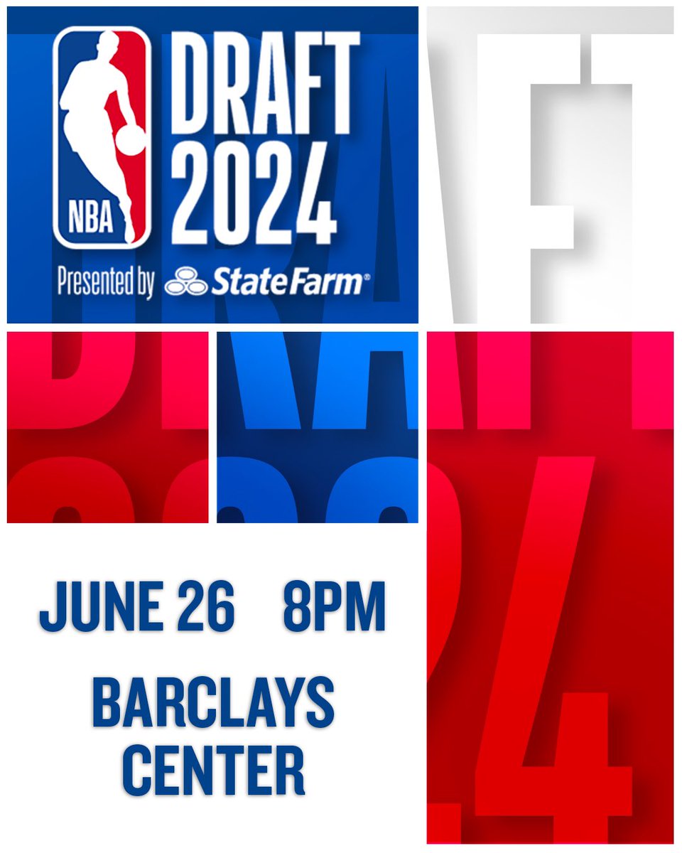 The 2024 NBA Draft presented by State Farm returns to Brooklyn on June 26! Get tickets Thursday at 10am!