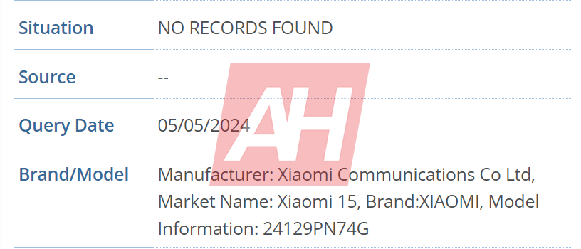 Xiaomi 15 series has been spotted on our database. Three different models will be available: Xiaomi 15, 15 Pro and 15 Pro Ti Satellite. The 15 Pro is expected to be exclusive to China like Xiaomi 14 Pro.