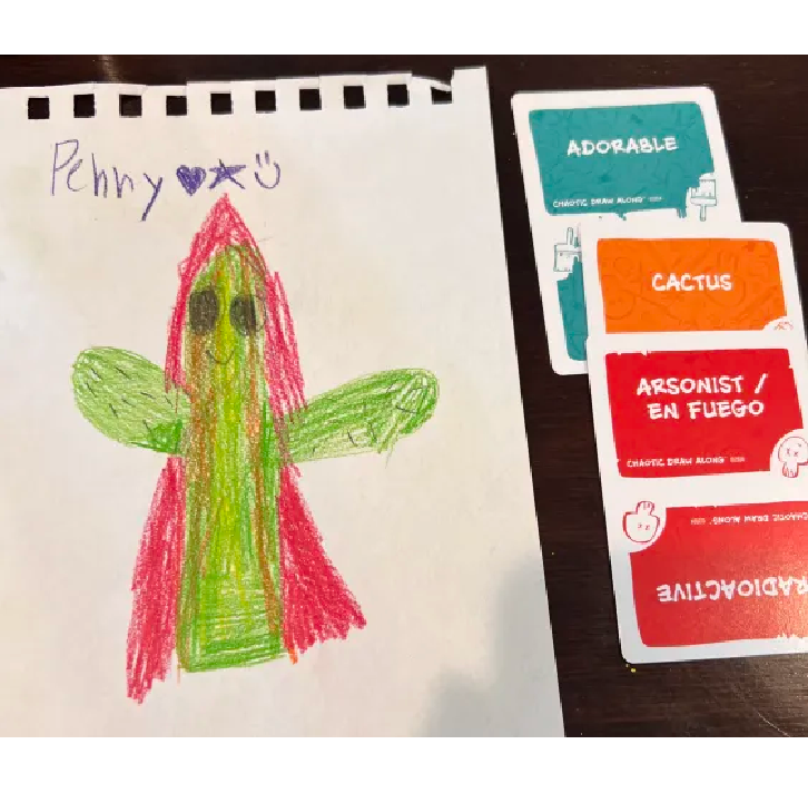 This weekend quite a few kids had fun with their prompt decks! Just look at this amazing art from Kids all over the world! Now that the prompt deck is out in the wild more and more of this is coming in and it's so good to see!
#kidsart #kidsartprompt #dailykidsart