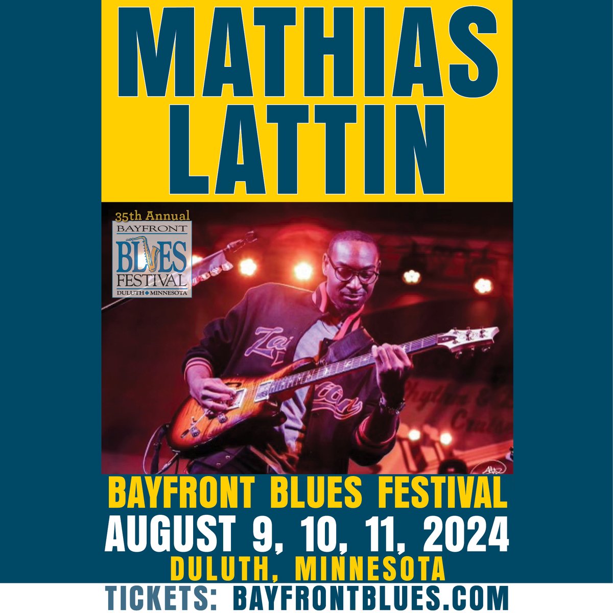 Bayfrontblues's tweet photo. @MathiasLattin @Bayfrontblues 
Early Advance Ticket Discount Ends May 31 https://t.co/iUvrACMVm6