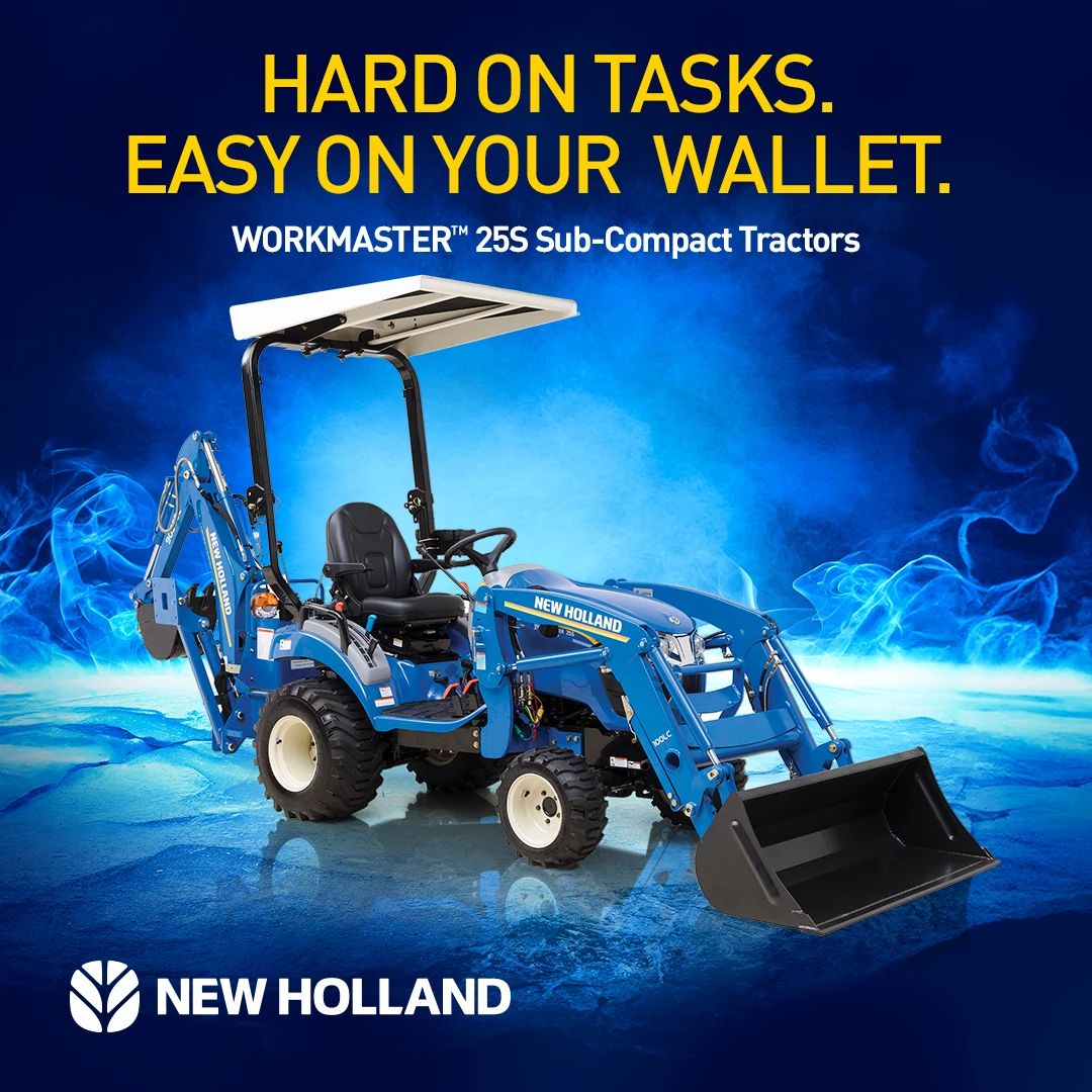 ESMFarmEquipmen's tweet photo. Save $$$$ on compacts at your local New Holland dealer, excellent cash &amp; finance options along with aged inventory discounts. #newholland #compacts #savings #freeloader #finance https://t.co/pZK0Xdqz7R