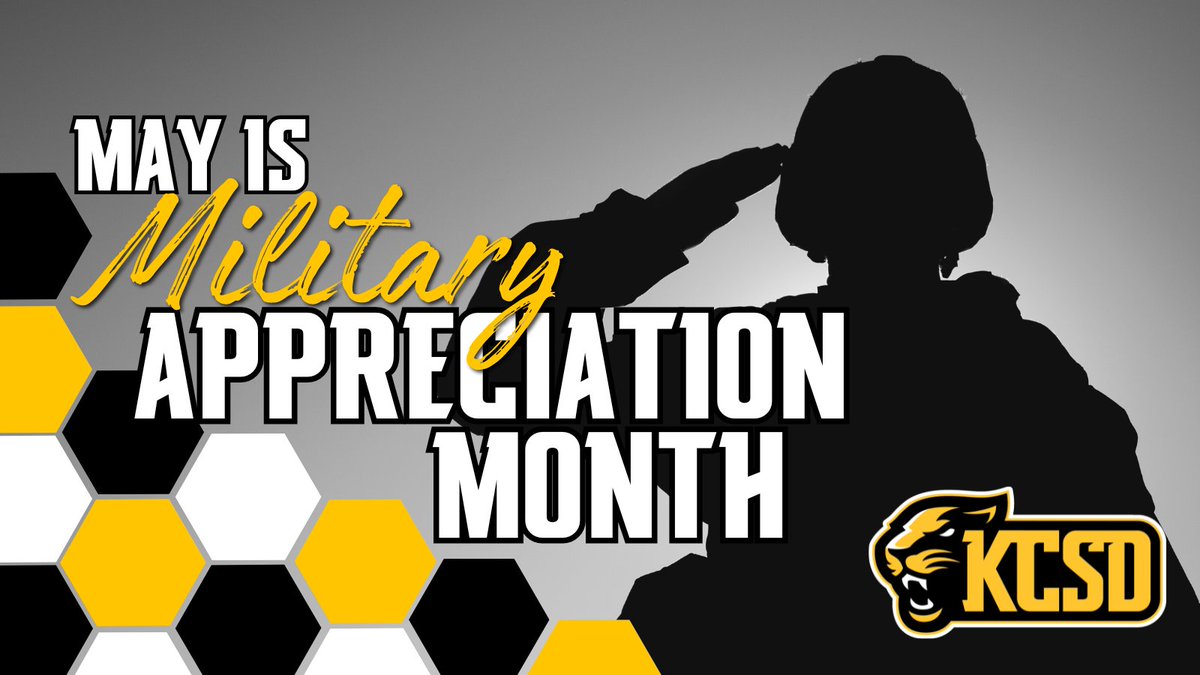 As we recognize Military Appreciation Month, we want to take some time to honor the dedication and sacrifice of our military members and veterans. Your commitment to our nation's security is commendable. Thank you so much. 🇺🇲