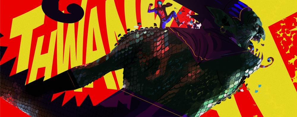 TheCinesthetic's tweet photo. Spider-Man: Into the Spider-Verse (2018) https://t.co/8tX9DUb6nK