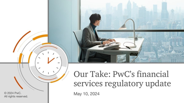 Read “our take” on recent developments for the financial services industry related to climate, incentive compensation and more. pwc.to/3wzcPKW