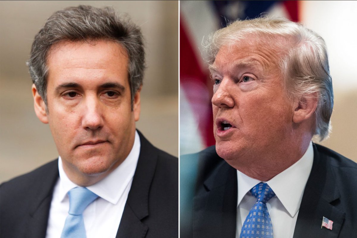 Anyone else wondering what Michael Cohen “fixed” for Donald Trump? 🤚🤚🤚