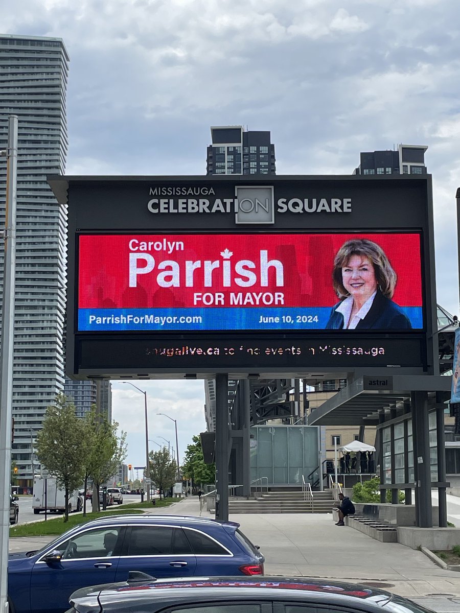 Well folks. Unscrupulous and frankly nasty players are taking my signs down as fast as we put them up. But they can’t touch this one! It’s a beauty. I can’t say I ever expected to see my name up in lights but it does make the kid from Eglinton and Caledonia smile a little. A lot!