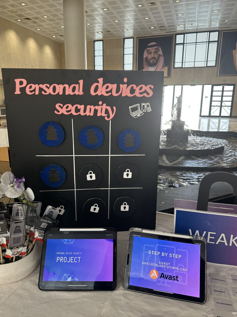 DrMonaAlkhattab's tweet photo. فخورة بطالباتنا المبدعات في قسم نظم المعلومات المشاركات في فعالية CyberMonday للتوعية بقضايا حيوية في مجال #الأمن_السيبراني . والشكر الجزيل لاستاذة مقرر #امن_المعلومات المبدعة دائماً @nadafaisalog 
ولجميع القائمين على تنظيم الفعالية 
@CCIS_IMAMU https://t.co/ESAM4Ol3C3