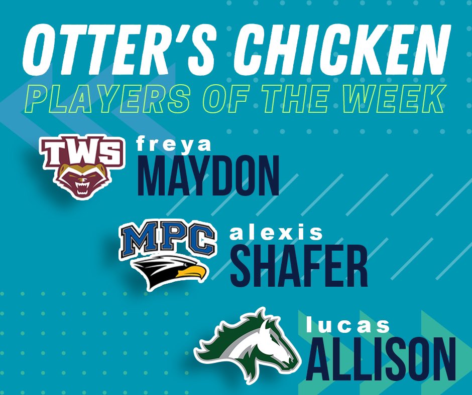 Check out our newest Kennesaw #PlayersofTheWeek! Enjoy your FREE meal at Otter's! 🐔