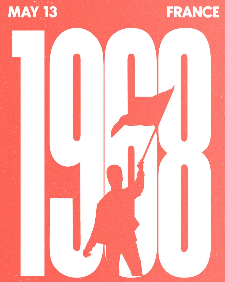 SolidarityEcon's tweet image. On this day May 13th 1968, around 10 million workers participated in a vast general strike during the events of May in France.🤝🏭

🧵1/8