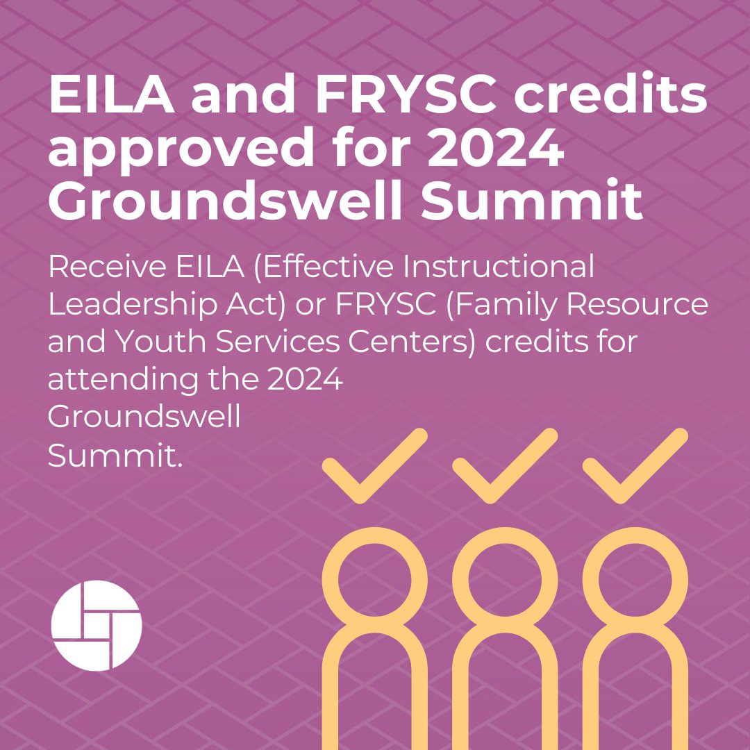 🚨JUST IN: EILA and FRYSC credits are available for 2024 Groundswell Summit attendees. Wednesday, May 15 is the last day to register. Register here: bit.ly/49BzTqA 

#GroundswellSummit2024 #KentuckyEducation #GroundswellKY