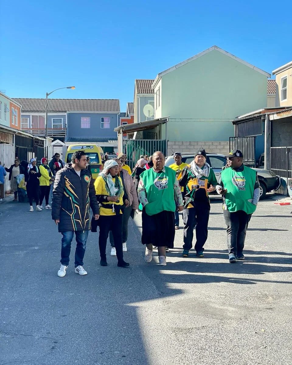 Our Minister of International Relations Naledi Pandor led us today in all-day interaction with voters in Hanover Park. The community expressed thanks to the ANC & Minister Pandor for the brave stance in support of the Palestinian people #LetsDoMoreTogether #VoteANC2024