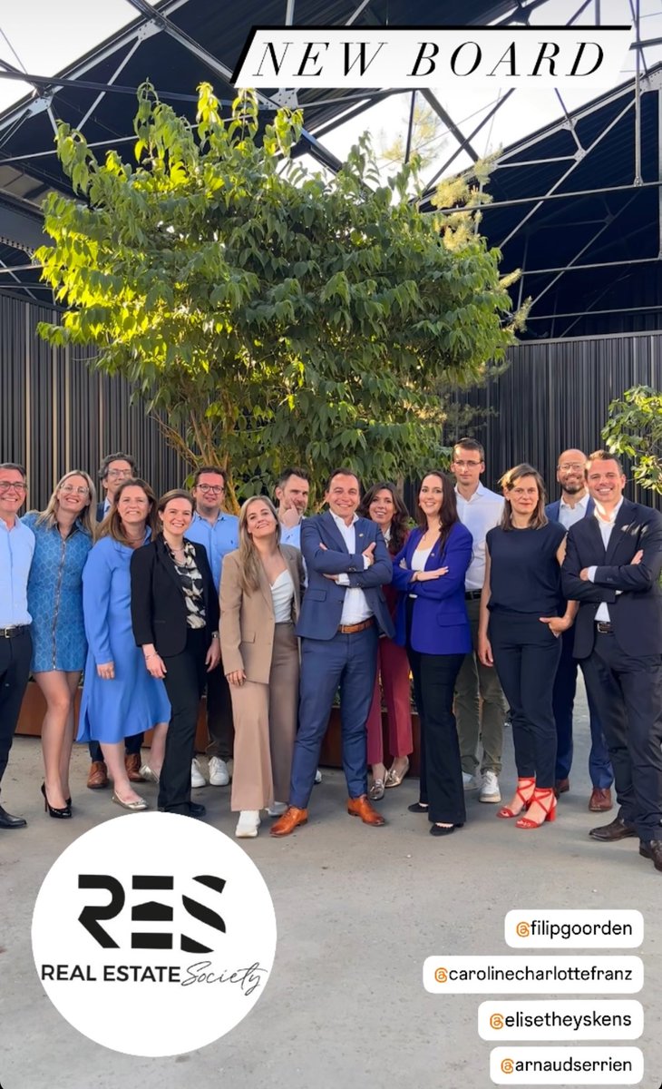 Een nieuw werkingsjaar, een nieuw bestuur: Real Estate Society

<a href="/RESvzw/">Real Estate Society</a> @AntwMgtSchool