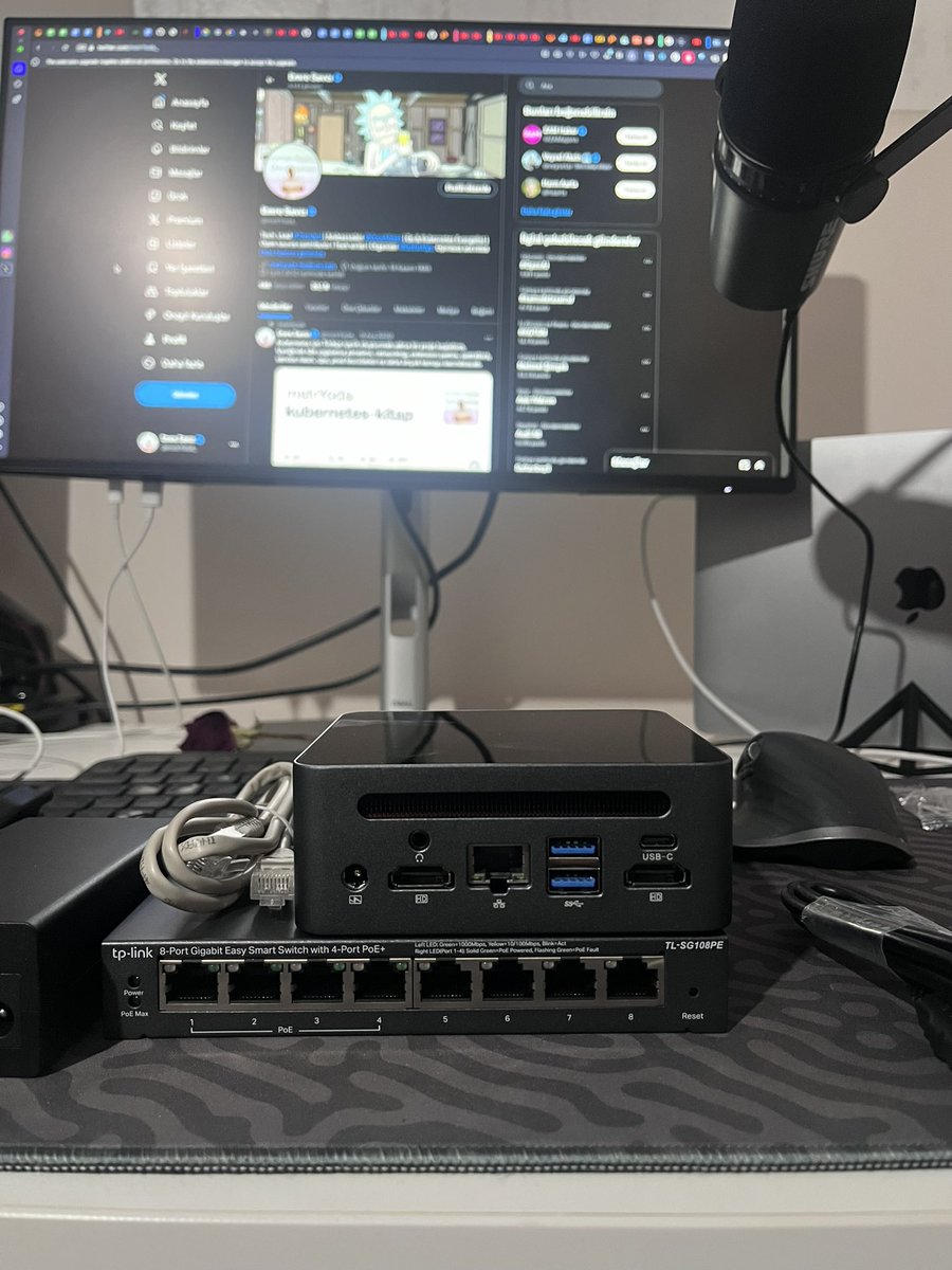 Yeni oyuncaklarım geldi, homelab serüvenine başlayalım 🚀