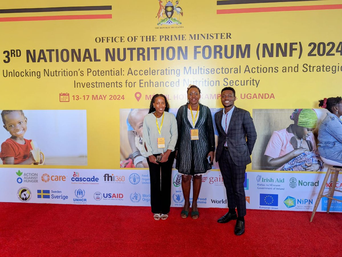 Very happy to see how far @UNICEFUganda is taking the fight against malnutrition among children especially those living in areas hit by climate change enabling them to have proper nutrition. The #NationalNutritionForum2024 gives me hope for our children in Karamoja!🙏🏿👏🏿