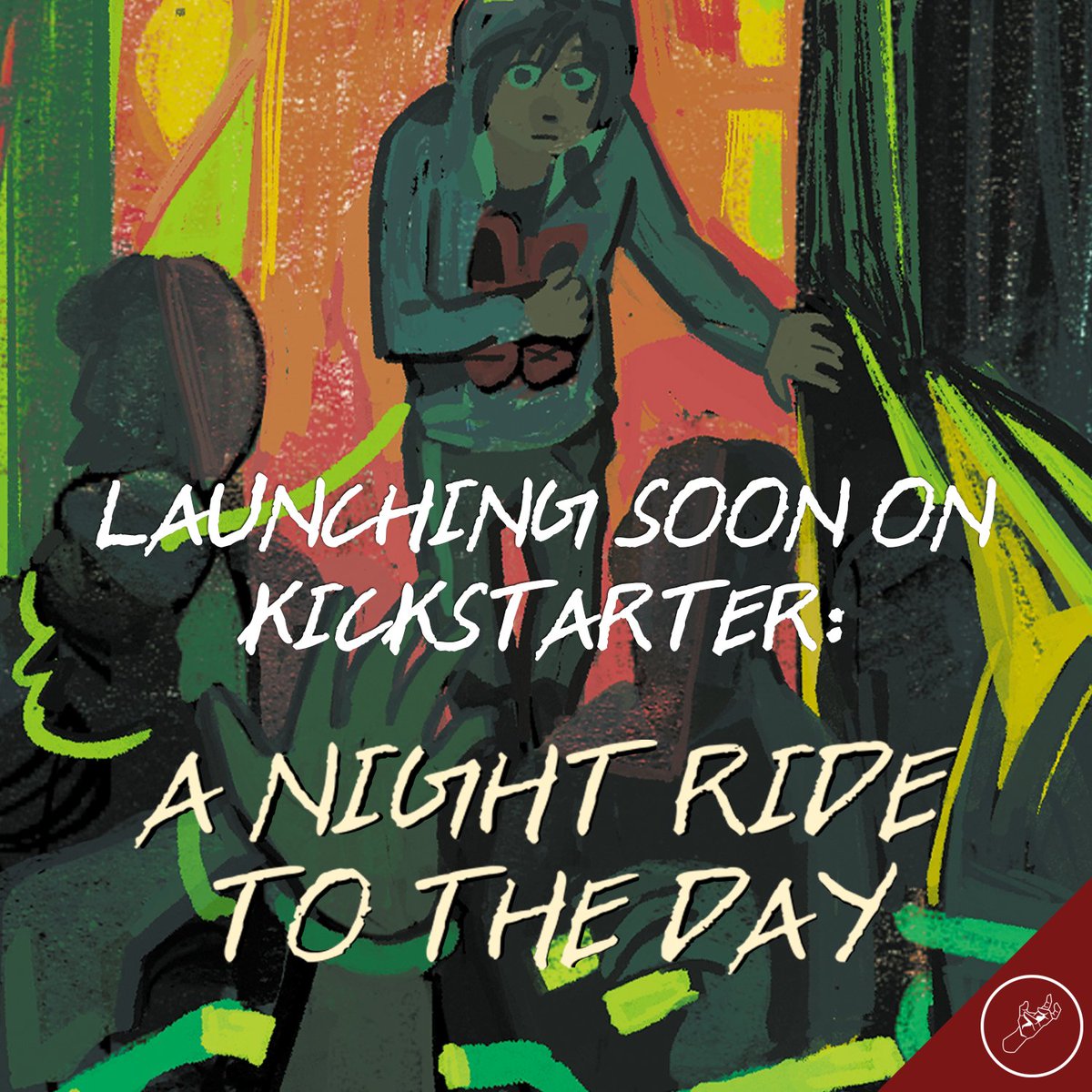 Coming later this week to @Kickstarter: a brand new Bulgilhan book by the name of 'A NIGHT RIDE TO THE DAY'! Get notified when our 2024 Fall campaign goes live: kickstarter.com/projects/bulgi…