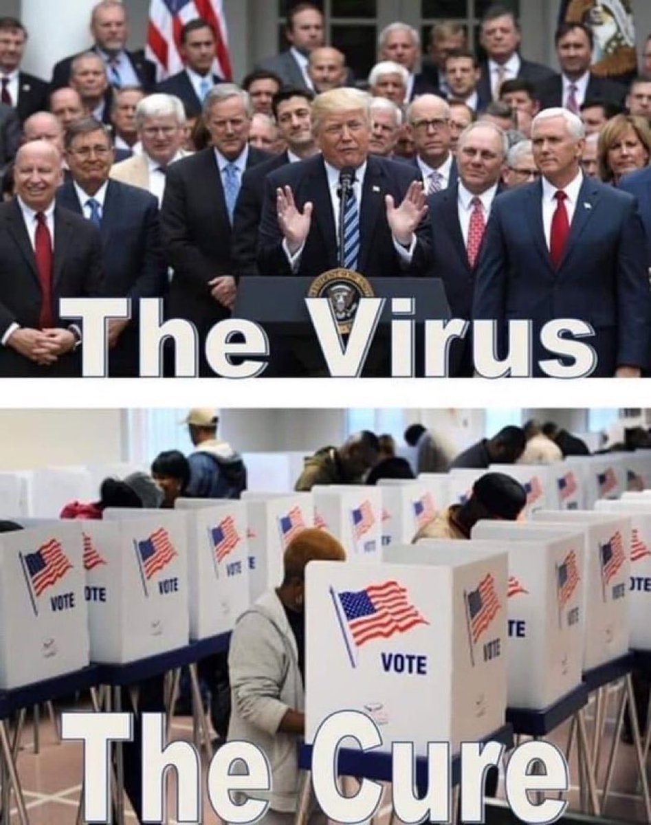 We need Blue votes. Lots of them.

Pfizer and Moderna cannot stop this virus. 

And this virus runs the probability of spreading faster than Covid. Because it can     #DemsUnited     #USDemocracy     #DemVoice1