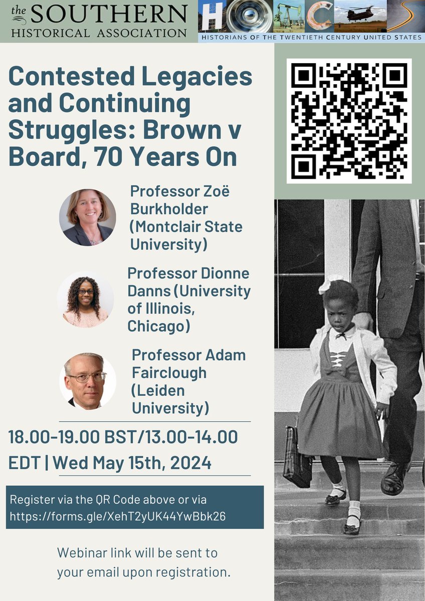 HOTCUS (@hotcus) on Twitter photo HOTCUS is delighted to be collaborating with <a href="/TheSouthernSHA/">TheSouthernSHA</a> on 'Contested Legacies and Continuing Struggles: Brown v Board, 70 Years On' on May 15th. See Flyer for full details: HOTCUS is delighted to be collaborating with <a href="/TheSouthernSHA/">TheSouthernSHA</a> on 'Contested Legacies and Continuing Struggles: Brown v Board, 70 Years On' on May 15th. See Flyer for full details: