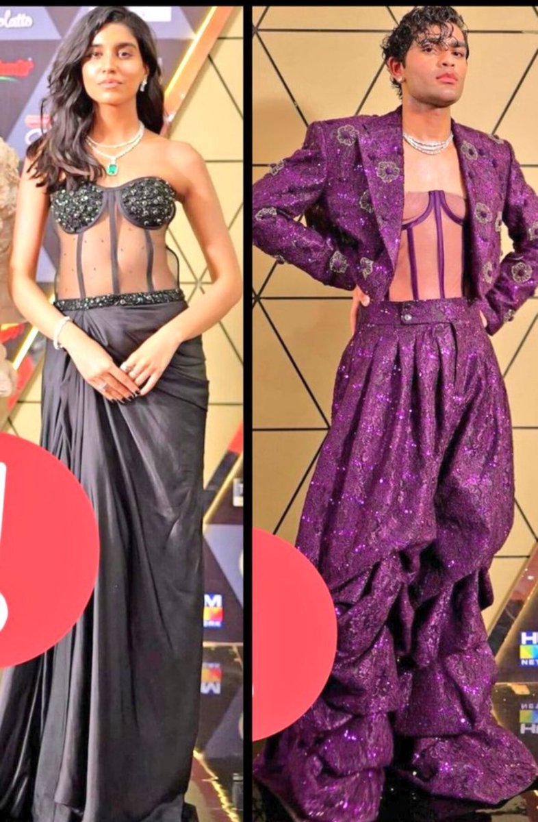 alexithemic's tweet photo. Body suit have been in fashion now girls 😐 but wth he is wearing it🙄
#humstyleawards https://t.co/3iAOM5vRjY