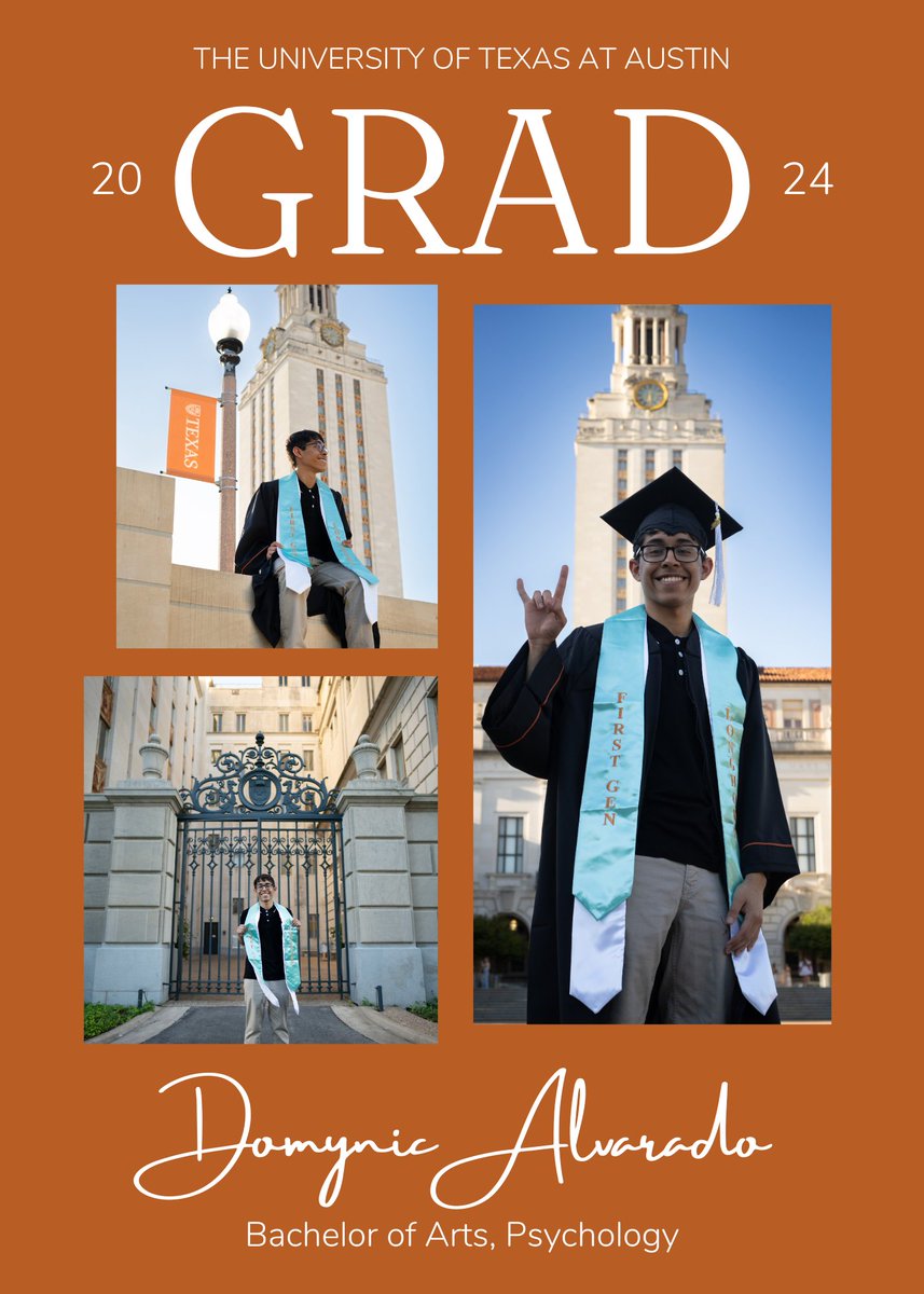LeLe04_D34's tweet photo. Truly blessed &amp; honored to watch my son graduate from UT! 🥰🎓🤘🧡🙏 #UTCOLAGrad24 #HookEm https://t.co/MgwkDcMzqJ